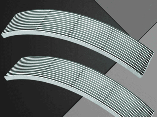 Aluminum curved grill service provider, saller in Delhi Ncr, up